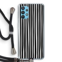 Stripes: Samsung Galaxy A32 4G Transparant Hoesje met koord