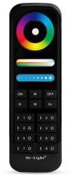 MiBoxer RGB-CCT afstandsbediening 2.4G 8-zones zwart - LED0231