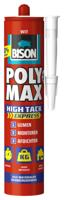 Bison poly max high tack wit 425g