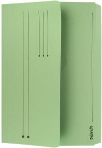 Esselte Pocket-file Folio Green Groen Folio (245 x 348 mm)