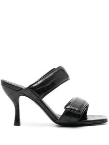 GIABORGHINI mules Perni 03 85 mm - Noir