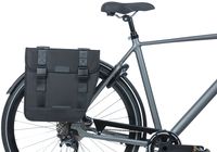 Basil tour dubbele fietstas - waterafstotend - 28l - zwart
