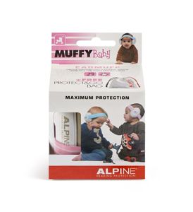 Alpine Muffy baby pink oorkappen (1 st)