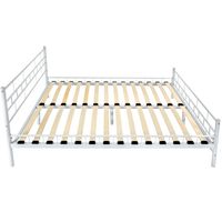 Bedframe metalen bed frame met lattenbodem 200*140 cm 401721 - thumbnail