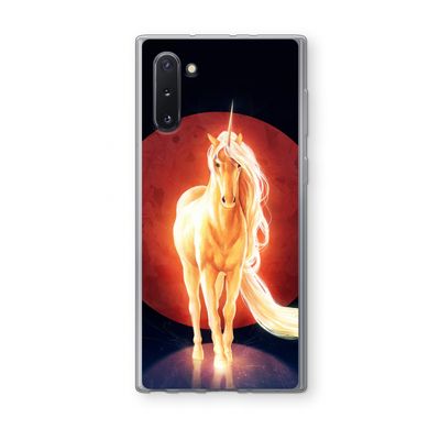 Last Unicorn: Samsung Galaxy Note 10 Transparant Hoesje