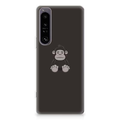 Sony Xperia 1 IV Telefoonhoesje met Naam Gorilla Sony Xperia 1 IV Telefoonhoesje met Naam Gorilla