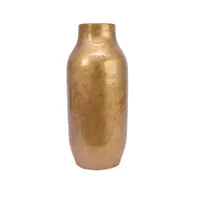 Vaas terracotta d24h60cm goud