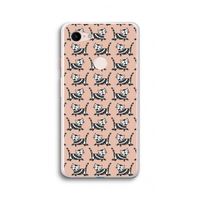 Zwarte poes: Google Pixel 3 XL Transparant Hoesje