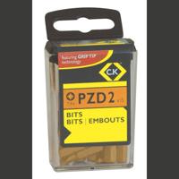 C.K T4562TIN-215 Kruis-bit PZ 2 Chroom-vanadium staal TiN C 6.3 15 stuk(s)