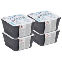 VidaXL Luchtontvochtigers met navulzakjes 4 st 450 g