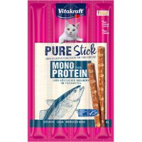 Vitakraft Pure Stick koolvis kattensnack (4 x 5 g) 5 verpakkingen - thumbnail
