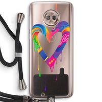 Melts My Heart: Motorola Moto G6 Transparant Hoesje met koord