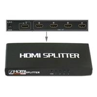 4 Poorts 1080P HDMI Splitter 1.3 Versie schakelaar ondersteunt HD TV / Xbox 360 / PS3 etc