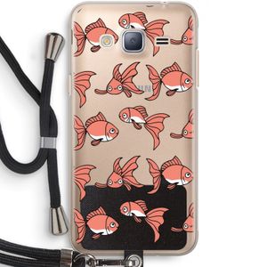 Blub: Samsung Galaxy J3 (2016) Transparant Hoesje met koord