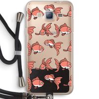 Blub: Samsung Galaxy J3 (2016) Transparant Hoesje met koord