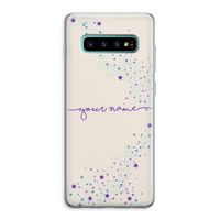 Sterren: Samsung Galaxy S10 Plus Transparant Hoesje