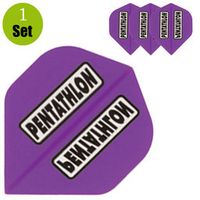 Pentathlon Dartflights - Paars - thumbnail