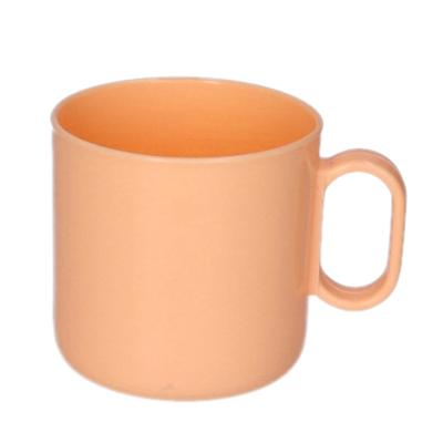 Plasticforte onbreekbare Drinkbekers - kunststof - 320 ml - oranje - kinderen - camping