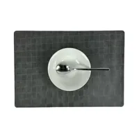 Placemats Nilo polyline grijs