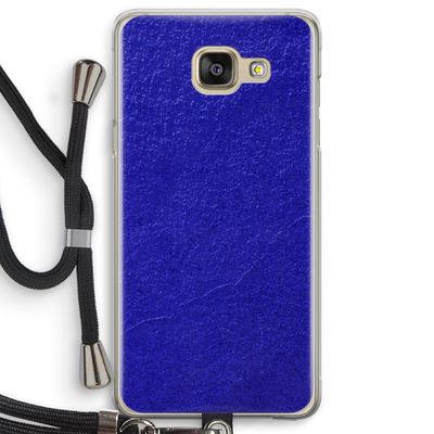 Majorelle Blue: Samsung Galaxy A5 (2016) Transparant Hoesje met koord