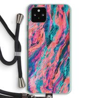 Electric Times: Pixel 5a 5G Transparant Hoesje met koord