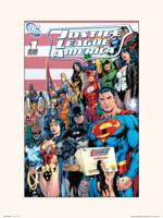 Kunstdruk DC Comics Justice Leage of America Volume 2 No.1 30x40cm