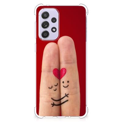 Samsung Galaxy A33 Anti Shock Bumper Case Liefde - Origineel Romantisch Cadeau Samsung Galaxy A33 Anti Shock Bumper Case Liefde - Origineel Romantisch Cadeau