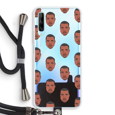 Kanye Call Me?: Huawei P Smart Pro Transparant Hoesje met koord