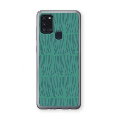 Swirls: Samsung Galaxy A21s Transparant Hoesje