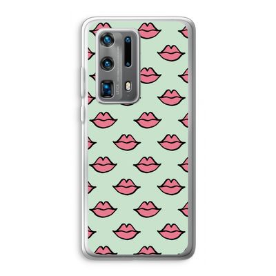 Lipjes: Huawei P40 Pro Plus Transparant Hoesje