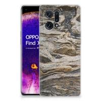 OPPO Find X5 | TPU | Siliconen hoesje | Steen