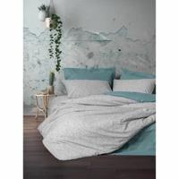 Dekbedovertrek set Blauw Wit 220 x 240 cm