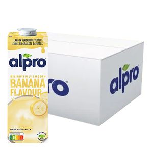 Alpro - Soja Drink Banaan - 4x 1ltr