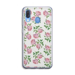 Kleine roosjes: Samsung Galaxy A40 Transparant Hoesje