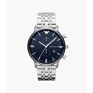 Emporio Armani Heren Gianni chronograaf roestvrij stalen armbandhorloge 43 mm AR1648