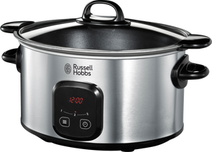 Russell Hobbs MaxiCook 6 l 200 W Zwart, Roestvrijstaal