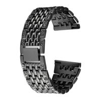 Metalen polsband horloge band voor Samsung Gear S3 (zwart)