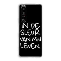 De Sleur: Sony Xperia 1 III Transparant Hoesje