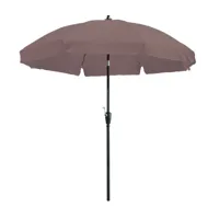 Parasol corfu d250/8 taupe