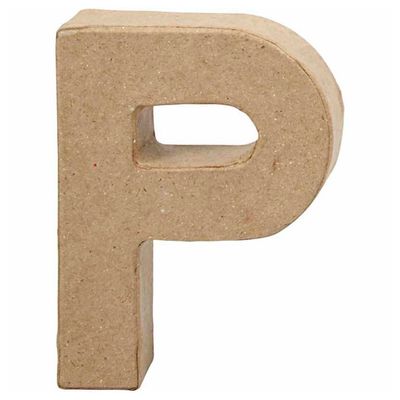 Creativ Company Letter papier-maché - p, 10cm