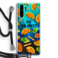 Eat Balanced: Huawei P30 Pro Transparant Hoesje met koord