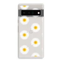 Margrietjes: Google Pixel 6 Pro Transparant Hoesje