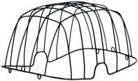 Draadkoepel voor hondenfietsmand Basil Buddy Space Frame 43,5 x 30 x 24,5cm - zwart