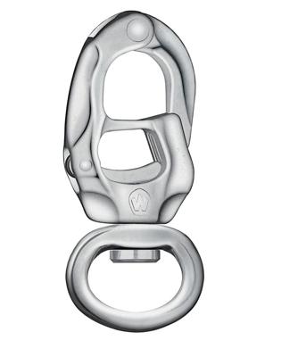 Wichard Snapsluiting Trigger Speedlink Met Webbing Oog Hr Rvs 128 Mm Default