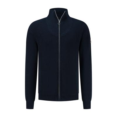 Travelin&apos; Men - Mock neck - Marine - Maat XXL