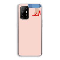 High heels: Oppo A95 5G Transparant Hoesje