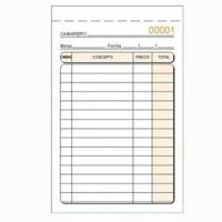 Factuurboek 9 x 14 cm (10 Stuks)