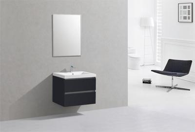 Badmeubel Trendline 60 Hoogglans Antraciet