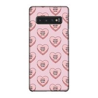 Chicks before dicks: Samsung Galaxy S10 4G Volledig Geprint Hoesje