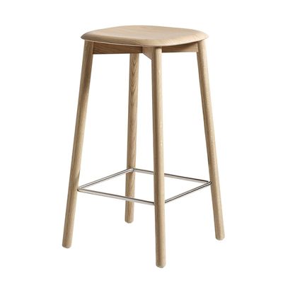 HAY Soft Edge 32 Barkruk - Laag/ Naturel Gelakt Eiken HAY Soft Edge 32 Barkruk - Laag/ Naturel Gelakt Eiken